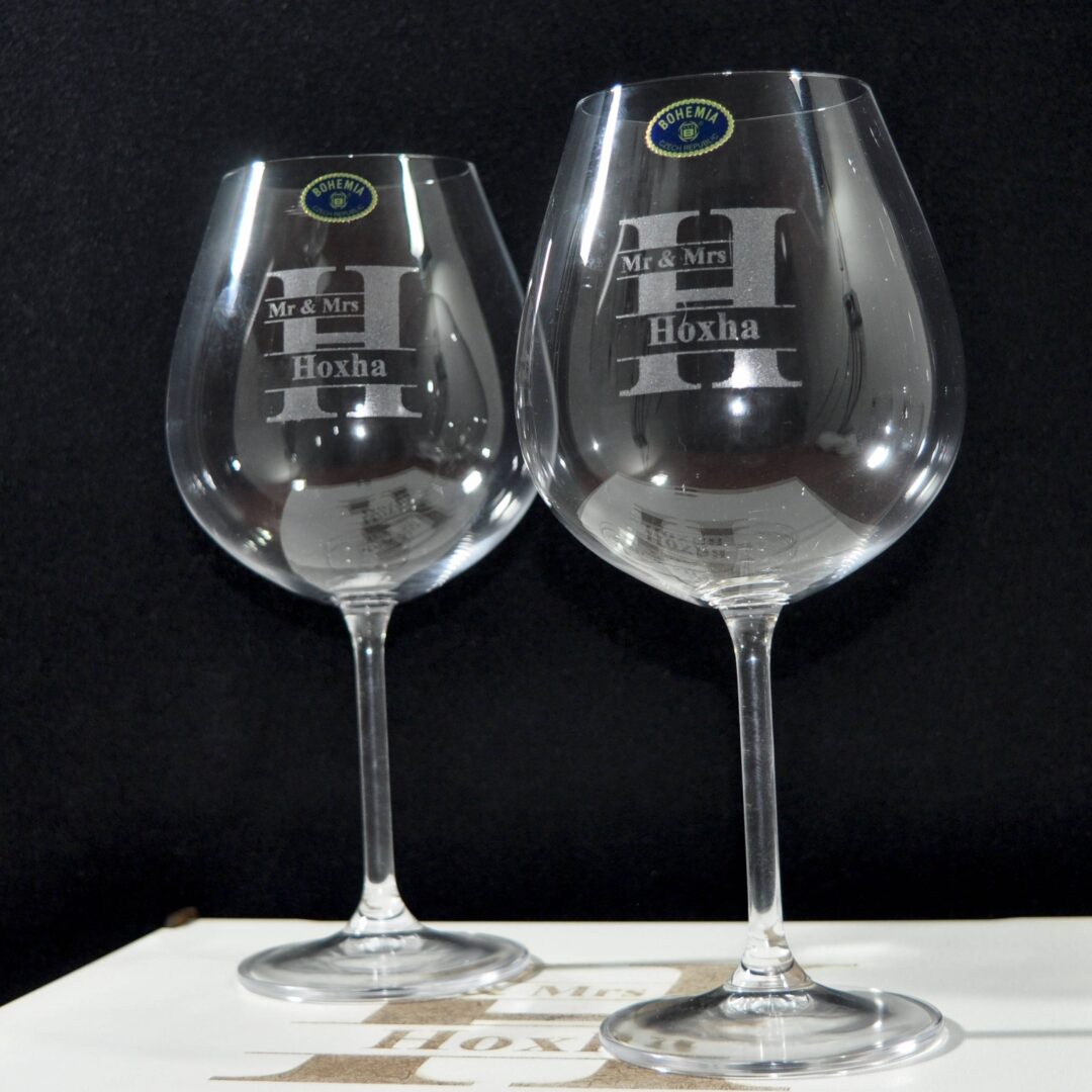 Gota vere te personalizuara- gota vere per cifte - dhurate per shenvalentinin - vlera art - vleraart